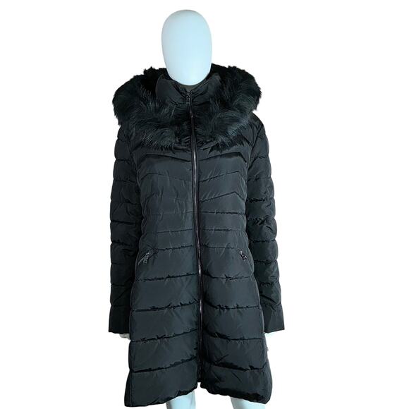 Laundry by Shelli Segal Long Down Jacket XL NWT - Picture 2 of 6